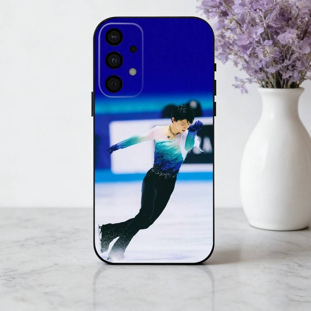 

4A Jump Legend H-H-Hanyu Y-Yuzuru Phone Case For Samsung Galaxy A73,A72,A71,A70,A53,A52,A51,Soft Silicone Black Cover Samsung a71 5g