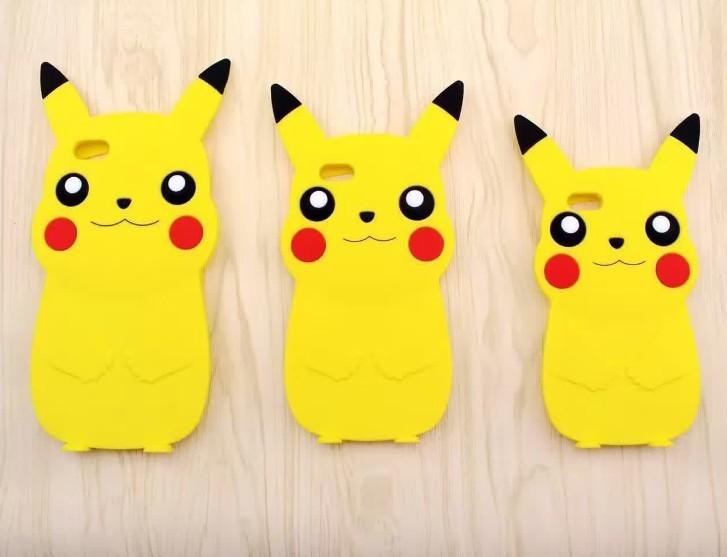 Silikonowe Etui na Telefon Pikachu Dla Iphone 5 6 Plus Z Ochroną Przed Upadkiem I Odprężeniem