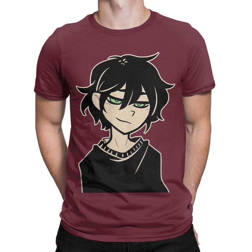 Humorvolles Anime The Coffin Of Andy And Leyley T-Shirt für Herren Rundhals Baumwolle T-Shirt Kurzarm T-Shirts Neuankunft Kleidung