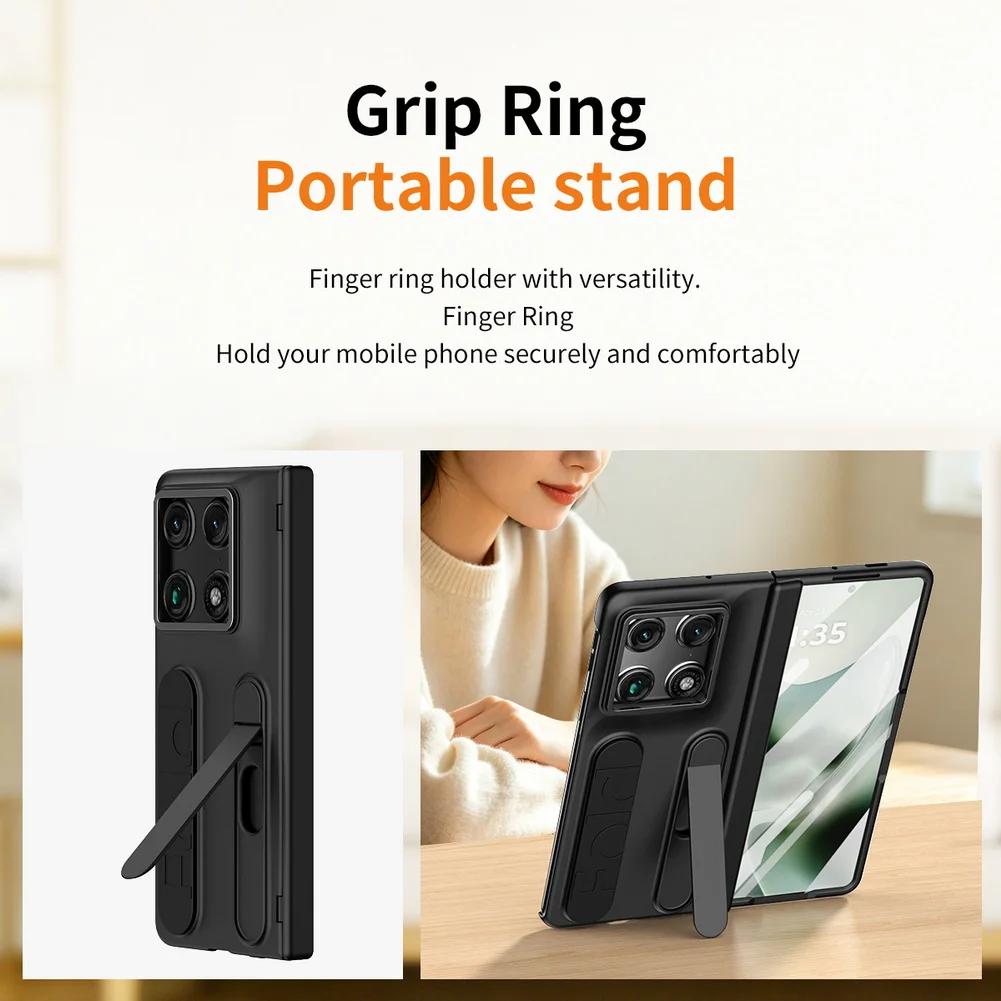 With Credit Card Slot Multifunctional Kickstand Wrist Strap Folding Case For Motorola Razr Fold Moto Razr Fold Protective Cover