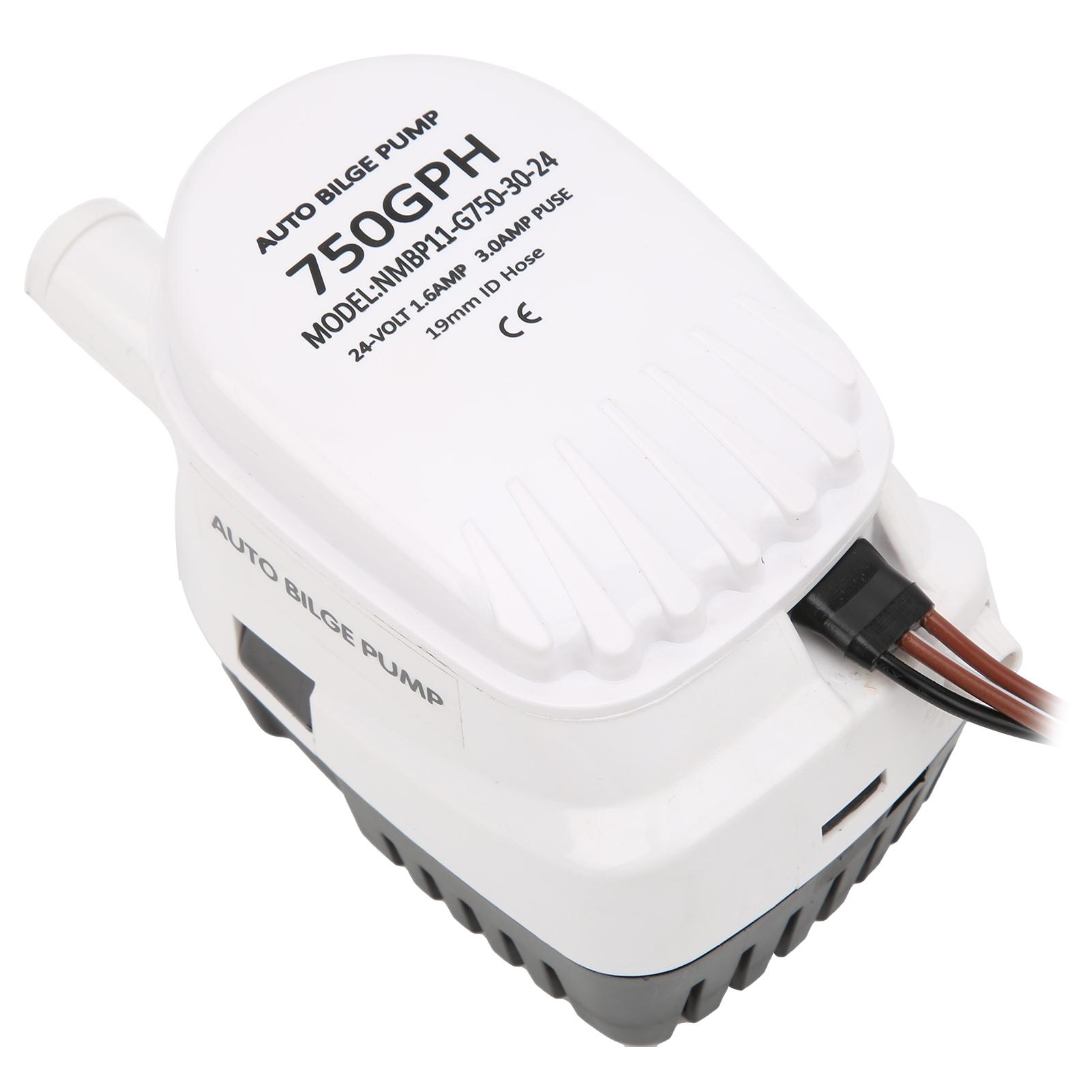 

Автоматичний занурювальний трюмний насос 24 В 750 гал/год Захист від корозії та пожежі з вбудованим поплавковим вимикачем