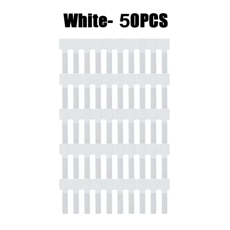 10-100Pcs Reusable Cable Tie Velcro Ties Self-Adhesive Power Cord Cable Holder Adjustable Cord Storage Desktop Organiser Manager