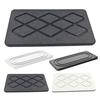 2Pcs Diatomite Absorbent Tray for Kitchen Soap Dish Plant Pot Mat
