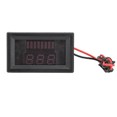 DC Digital Electric Equipment Voltage Meter Display Lithium Battery Voltmeter 12V 60V (Blue)