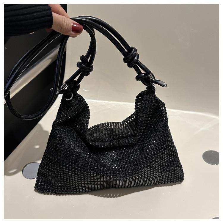 Fresh Fashionable Shiny Sweet Handbag For Women 2024 Spring New Tote Shoulder Bag
