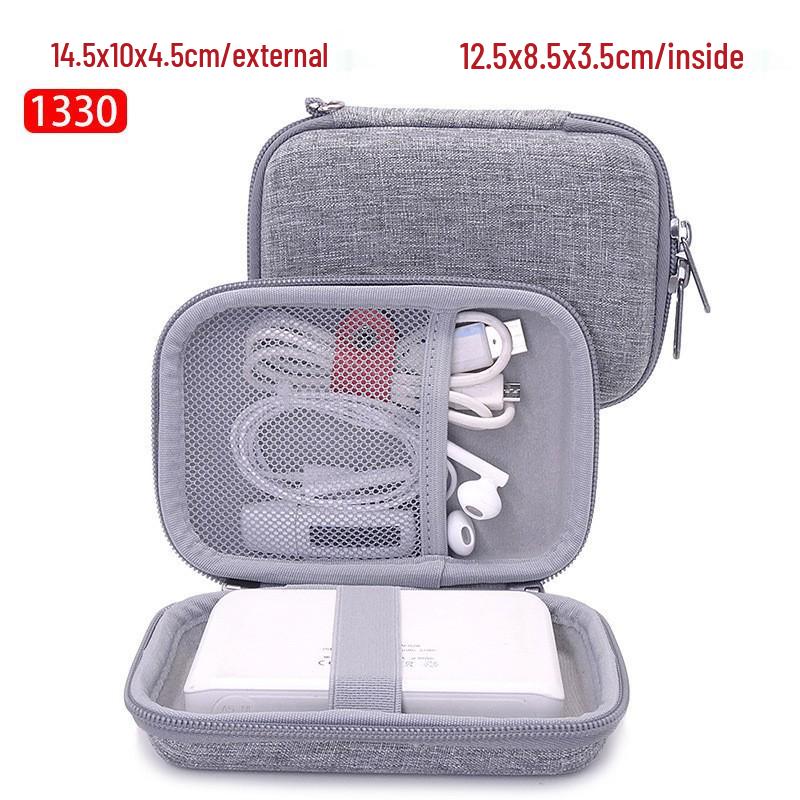 EVA Storage Bag for Hard Drive, Earphones, USB, Charger & Accessories