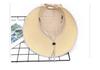 Mori Style Women's Wide Brim Straw Hat with Bow and Satin Ribbon, Sun Protection for Summer Travel and Beach Outings.