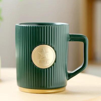 Duoli Ceramiczny Kubek do Kawy w Stylu Starbucks