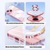 New Ultra Thin Transparent Comes with Lens Film Phone Case for iPhone 16 15 14 13 12 11 Pro Max 16 Plus Plating Shockproof Cover