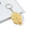 Star War Keychain Spacecraft Millennium Falcon Metal Pendant Keyring Car Backpack Key Holder Vintage Jewelry Accessories Gifts