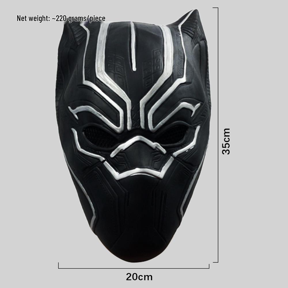 

Black Panther Avengers Halloween Mask – Marvel Movies Masquerade Headgear