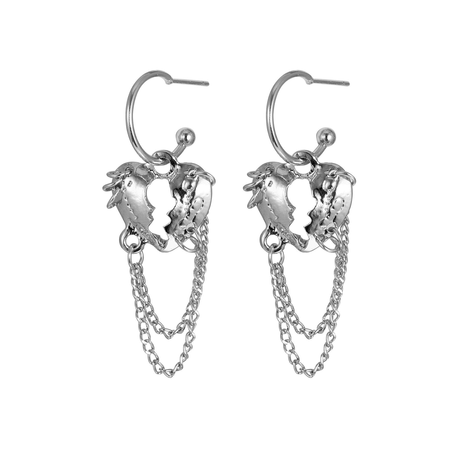 

Новая Мода Сладкий Крутой Ветер Форма Сердца Кисточка Звезда Женские Серьги Дизайн Чувство Зрелости Для Девушек Личность Серьги Вечеринка Ювелирные Изделия Подарки