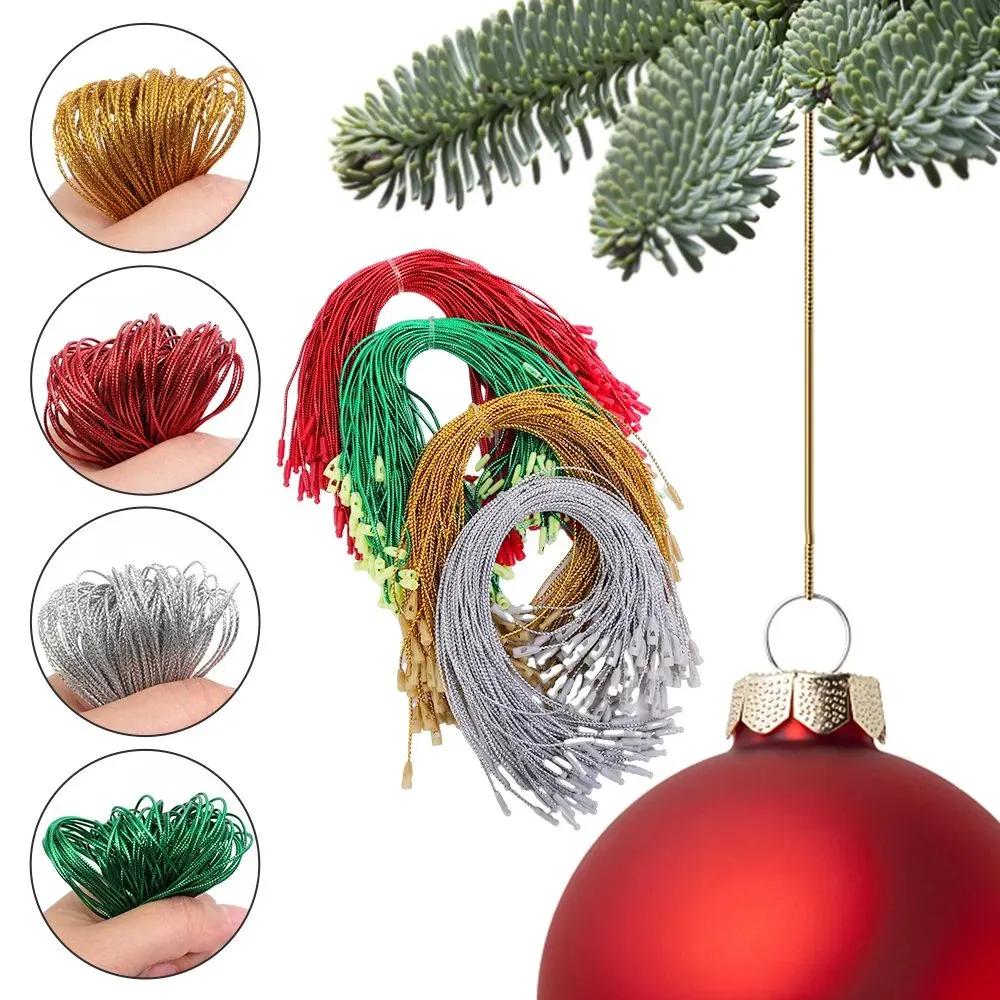 Christmas tree beads 20 cm gold 100 pcs