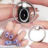 @#Hollow Cat Eye Magnet For Gel Nail Polish Ring Nail Art Magnet Set French Magnetic Auxiliary Tool Diy Manicure Magnetic Tool