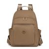 Schoolbag1011 New Women's Backpack, Nylon Cloth, Korean Style, Fashionable, Minimalist, Large Capacity, Multifunctional Casual Travel Backpack