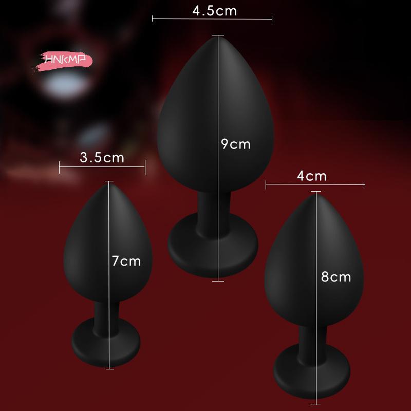 1Pc Sexy Fox Anal Plug Tail Silicone Butt Plug Dildos for Women Men Long Tail Cosplay Adult Sex Toy Game
