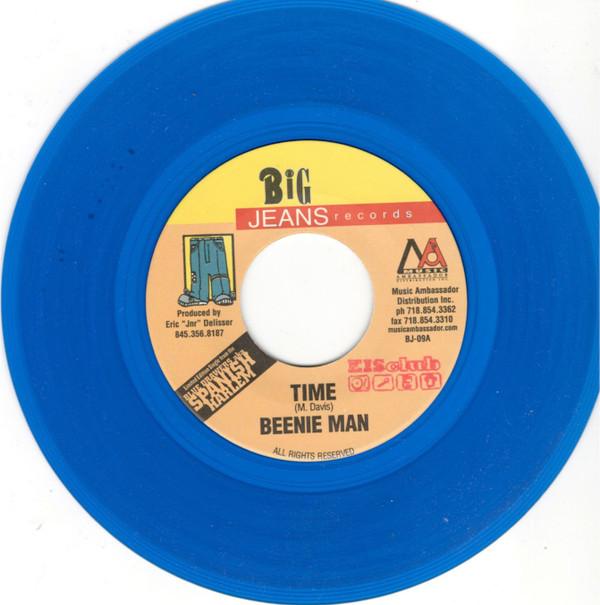 

7inch Record BEENIE MAN / SILVER CAT - Time / Slow Wine BJ09 Big Jeans Recor 2001 US Reggae, Ska & Dub Used