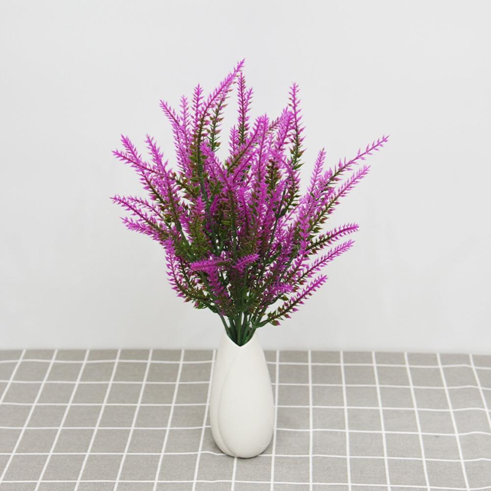 Plastic Lavendel Provence Bruiloft Nepplanten Handwerk Kunstbloemen Tafeldecoratie