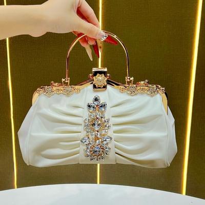 Bolso de Fiesta, Bolso de Mano para Dama, Estilo Elegante y de Alta Gama para Socialité, Bolso de Noche