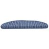 Self Adhesive Stair Protectors 15 pcs Blue 65 x 21 x 4 cm