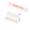 80Pcs Interdental Brushes Elastic Tooth Cleaning Toothpick Tools Portable Oral Care for Braces Gap Cleaning Interdental