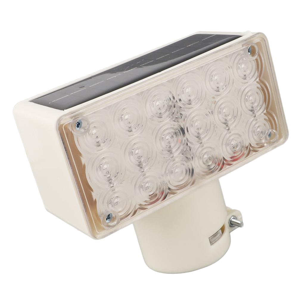 Solar Road Warning Light Red Blue Alternating 18LEDs Single Sided Waterproof Solar Traffic Safety