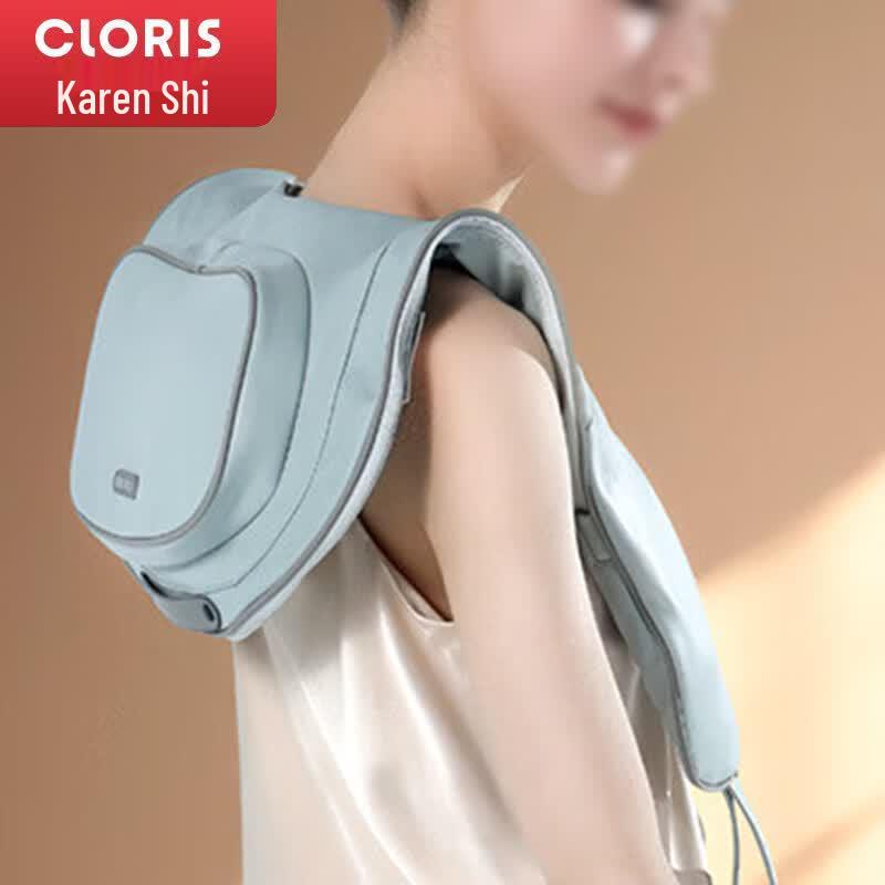 CLORIS Heated Percussion Neck and Back Massager Shawl CN plug (adapter included)