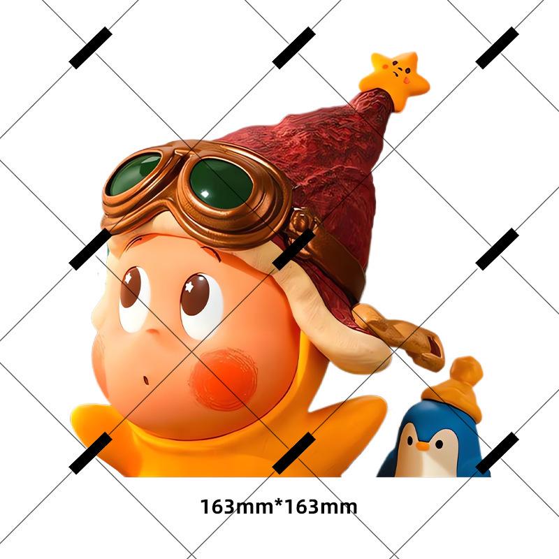 Waterproof Star Cartoon Car Decal - Creative Cute Window Sticker