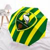 Stork, Football Automatic Folding Umbrella  8 Ribs, Durable Iron Frame, Bright Color Pattern Compact Travel Umbrella, Suitable for Outdoor,