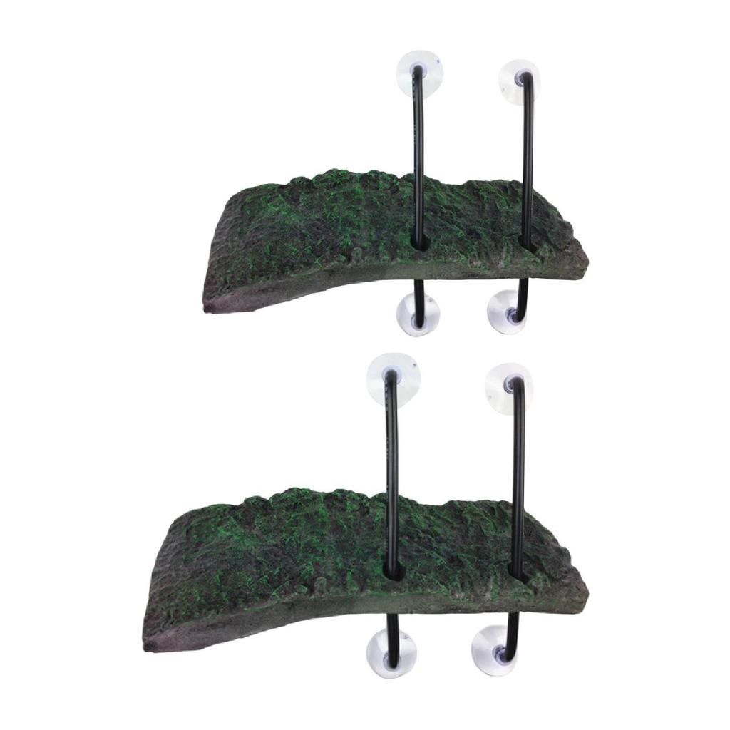 Turtle Basking Platform Aquarium Tortoise Reptiles Dock Climbing Floating Resting Terrace for Geckos Freshwater Newts Frogs Tank