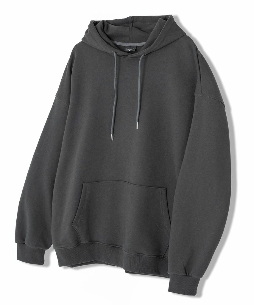 Authentic Relaxed Basic Hoodie Green