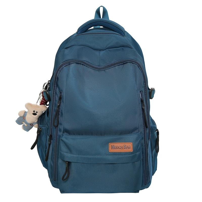 Schoolbag New High School Student Burden Reduction Backpack Large Capacity Student Schoolbag Female Leisure Travel Mountaineering Backpack Male
