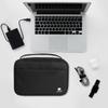 Pack All Gadget Expanded Cable Storage Large Capacity Carrying Cell SD Card Storage Black Pouch, Edition, Bag, Case, Shockproof, Charger, Phone, USB,