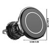1PCS Magsafe Car Phone Holder,Powerful Magnetism Premium Quality Single-Hand Operation Metal Hook Magnetic Car Phone Mount NEW