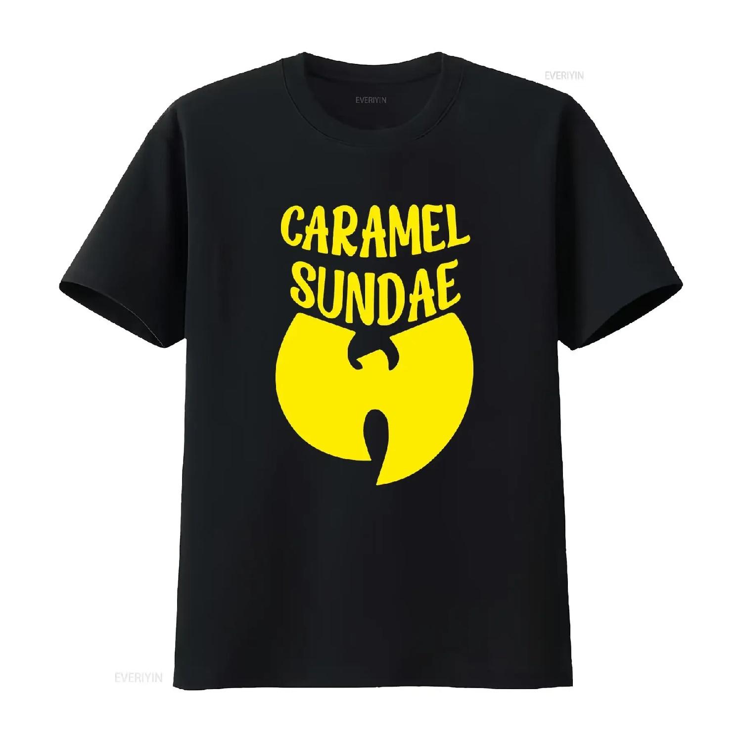 Caramel Sundae T shirt Hip Hop Rap Black Girl Magic BLM Queen Old School 90s Baggy Boyfriend Baseball 3256 vintage Washed XXXXXL разноцветный