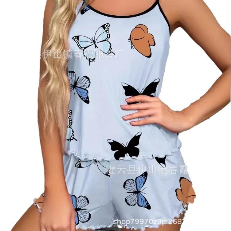 Sexy suspender fun summer 2026 new casual suit underwear pajamas loungewear women