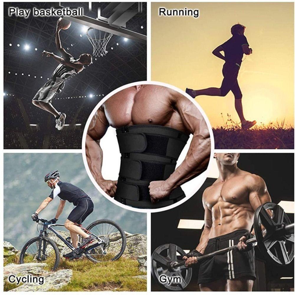 Tummy Control Fitness Compression Shapewear Abdomen Waist Trimmer Belt Men  Fitness
