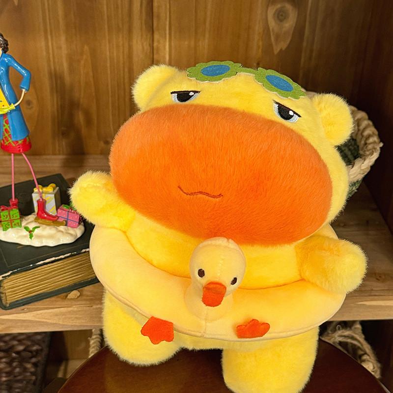 Capybara Plush Toy With Pp Cotton Filling For Kids And Sleep Comfort