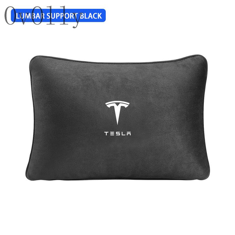 For Tesla Model Y Juniper Model 3 Highland Model S X Car Accessories Car Headrest Car Pillow Waist Pillow 2020-2026