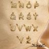 Alphabet Charms: Stainless Steel Letter Pendants - Personalized Jewelry Accessories