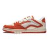 Li Ning Weiw Pro Scarpe da Skate Basse Antiscivolo Uomo Sneakers Arancione Bianco AEPU017-5