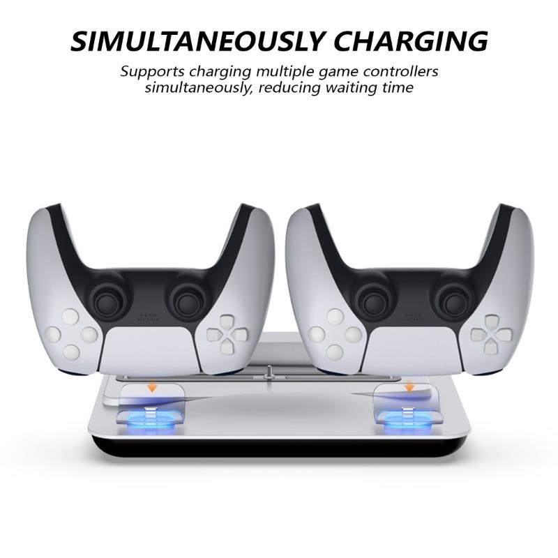 Multifunctional Cooling Dock with USB Charging for Controllers UHD/Digital Edition Only