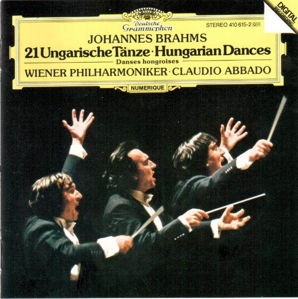 

CD J. BRAHMS - 21 UNGARISCHE TAENZE 4106152 Deutsche Grammo Germany Classical Used
