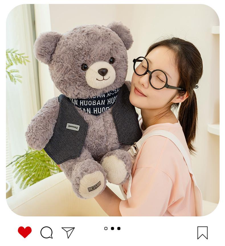 Adorable Jack Bear Plush Toy for Kids - Perfect Birthday Gift for Boys and Girls