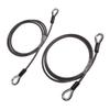 2 Pcs Trailer Gate Lift Cables with EZ Spring Clip High Strength Easy Installation Safe 125542 for Gorilla Trailer