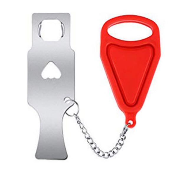 Travel Door Lock: Portable Anti-Theft Door Blocker & Stopper for Hotel Rooms