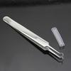 Curved Stainless Steel Blackhead Acne Pimple Clip Remover Face Cleaner Tool