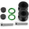 Motorcycle M8 Swingarm Spools Slider Compatible With K.awasaki ZX4RR 2023 2024 2025 2026 | Swing Arm Stand Screws Bobbins ZX-4RR ZX 4RR ZX400