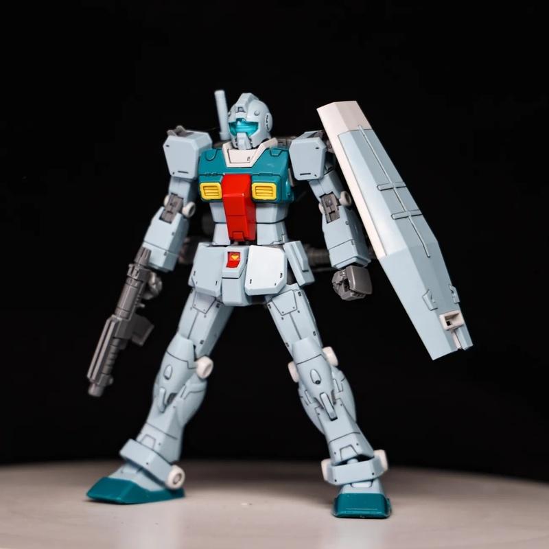 GK Cucuruz Doan's Island Gm Sleggar HG 1/144 Mecha Assembly Model Kit Action Figures Desktop Decoration Doll Boy Puzzle Toys
