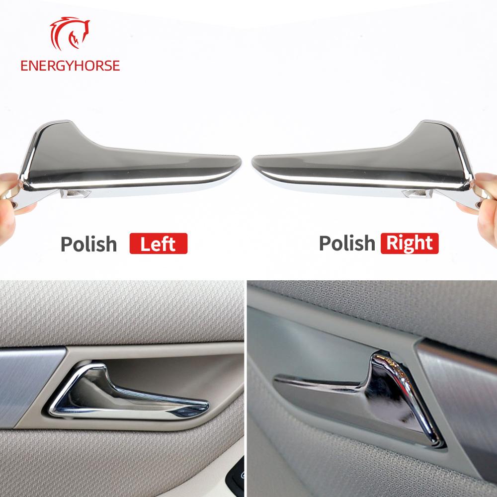 Chromed Car Inner Interior Door Handles For Mercedes-Benz A-Class W169 B-Class W245 Panel Trim Pull